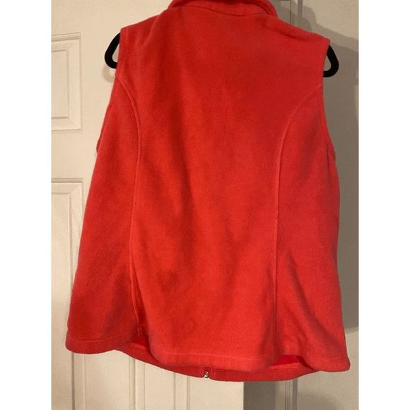 Columbia Women’s Hot Pink Fleece Vest Size 1X XL - Picture 4 of 5